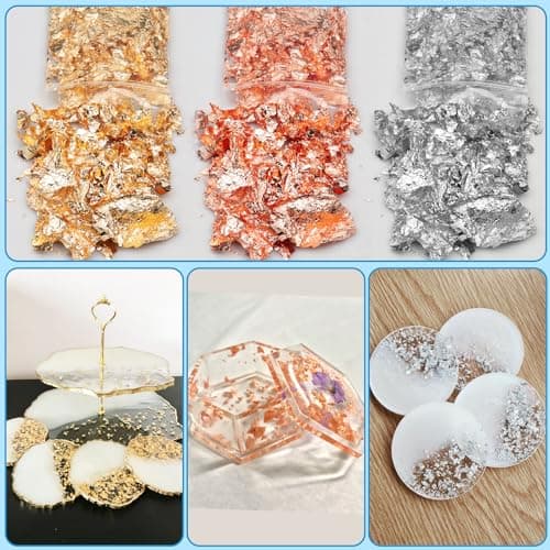Epoxy Resin Transparente 1.1l/1,135kg Kit - 1: 1 Ratio Revêtement en résine époxy cristalline pour Craft, Art, table, fabrication de bijoux, Tables de rivière