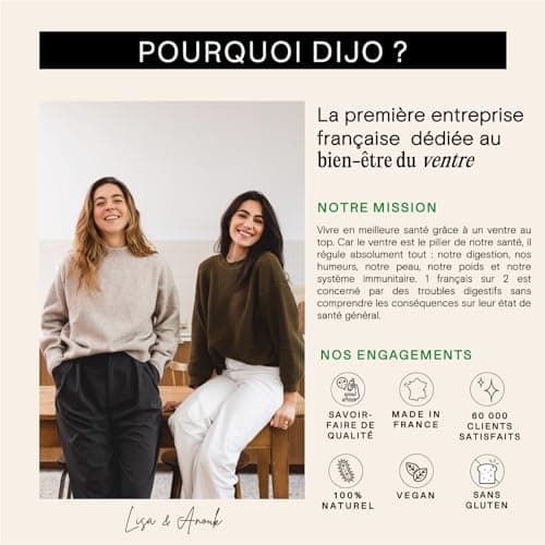 DIJO - L'indispensable Probiotique - Renforcement de la Flore Intestinale - 8 Souches de Bactéries & 28 Milliards d'UFC - Gélules Gastro-Résistantes - Végan - Fabriqué en France (EXPRESS 20 JOURS)