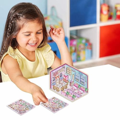 Vjeybv Sticker Scenes – Autocollant 3D pour décoration de petite pièce pour, anti-stress, scrapbooking