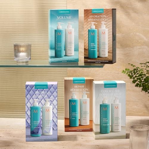 Coffret Shampooing et Après-Shampooing Moroccanoil, 500 ml