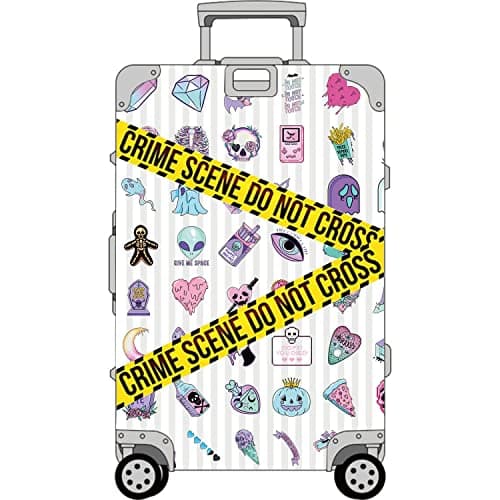 Huaxintoys Gothiques Autocollants Graffiti Vinyle Stickers, Autocollant Gothiques Déco pour Ordinateur Portable, Valises, Moto, Skateboard, Voiture (100 pièces)