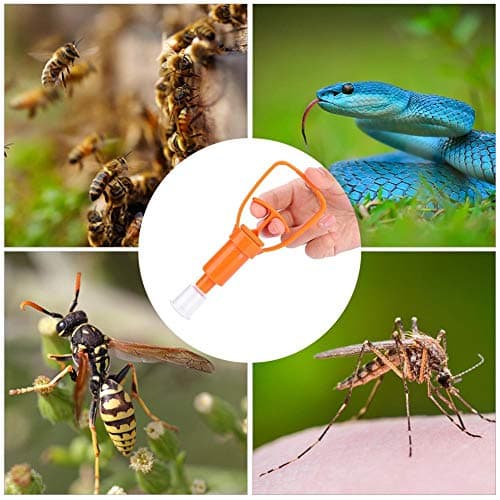 Aspivenin Serpent,Extractor De Veneno,Extracteur Pompe d'urgence Premiers Secourisme Kit De Securite d'urgence Serpent Morsure en Plein Air Cam Survie Outil Sos Snake Bee Bite Pump Aspiration Kit