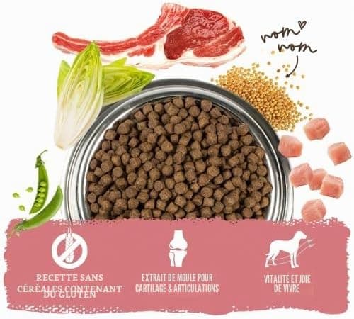 bosch HPC Mini Adult - avec agneau & riz - aliments secs pour chiens adultes de petites races (jusqu'à 15 kg) - 1 kg