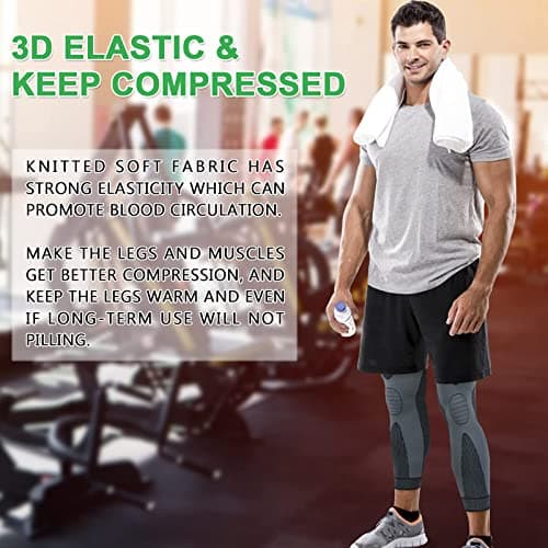 beister Genouillères Sport Hommes & Femmes Attelle Genou, Respirantes Antidérapantes Élastique Compression Genouilleres Médicales pour Mouvement, La course, Déchirure du Ménisque, Arthrite