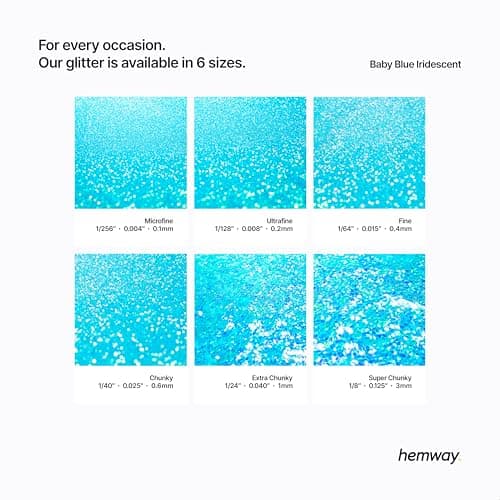 Paillettes bleu bébé irisées ultra scintillantes pour ongles visage festival Noël Halloween maquillage 100 g/3,5 oz