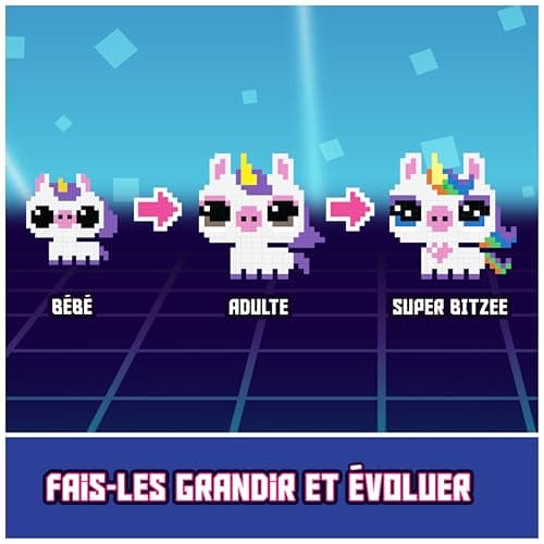 Bitzee Magicals - Mon Animal Interactif Bitzee - Animal Digital 3D Que Vous Pouvez Vraiment Toucher - Boîtier Electronique 20 Animaux Interactifs - Sons Réactions Et Jeux - Jeu pour Enfant 5 et +