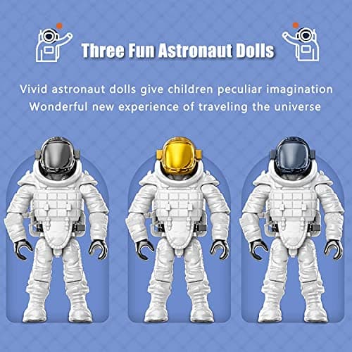 Kit de Construction Navette Spatiale Jouet, 11-en-1 STEM NASA City Space Rocket Shuttle avec Tour de Contrôle, Astronautes, Espace Fusee et 855 PCS pour Enfants Filles et Garçons 6 à 14 Ans