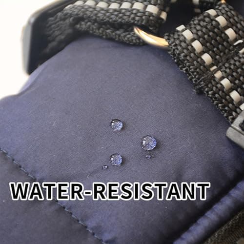 Gilet d’hiver avec harnais pour petits chiens, chats et chiots - Veste chaude
