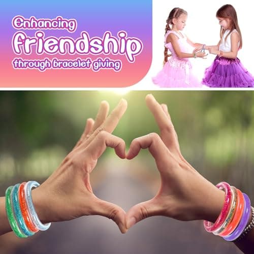 Funblitz Cadeau Fille 6 7 8 9 10 11 12 ans, Activites Manuelles pour Enfants Kits de Loisirs Créatifs Jouet Fille 6-10 Ans Kit Bracelet Fille Jeux Enfant 6 8 ans Idee Cadeau Ado Fille Creation Enfant