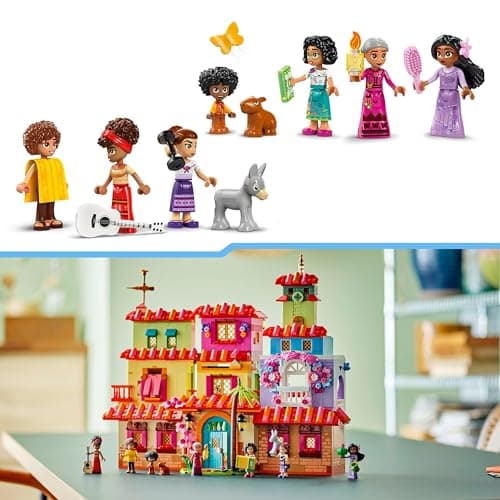 LEGO ǀ Disney Encanto La Maison Magique des Madrigal, Set de Construction pour Enfants avec Une Mini-poupée Mirabel, Jouet Amusant pour Les Filles et Garçons de 7 Ans et Plus 43245