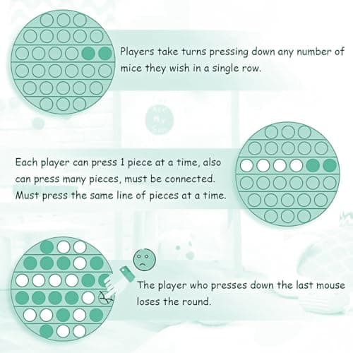 VONJUMA 4 Pièces Push And Pop Bubble Jeu Pop Arc-En-Ciel Push Bubble Sensory Fidget Toy Silicone Anti-Stress Jouets Pop De Educatifs Autisme Besoins Spéciaux Pour La Concentration Et Le Calme