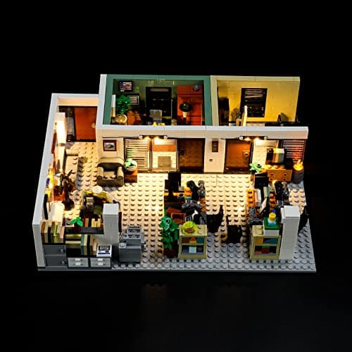 BRIKSMAX Kit d’éclairage à LED pour Lego Ideas The Office - Compatible with Lego 21336 Blocs de Construction Modèle- Pas inclure l’Ensemble Lego