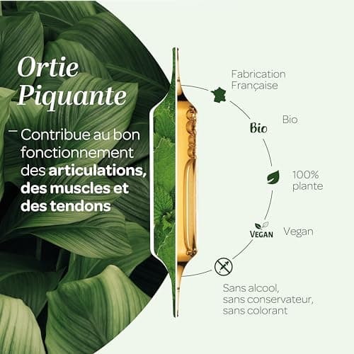 SuperDiet Ortie Piquante Bio Richesse minérale 20 ampoules de 15ml soit 300ml