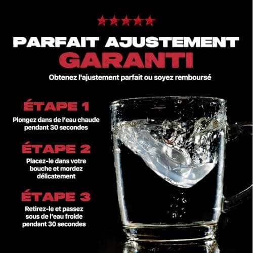 SafeJawz Sport Protège-dents Intro Séries. Protection intégrale pour Tous Les Sports, notamment Le Rugby, MMA, Hockey, Judo, Karate, Les Arts Martiaux et la Boxe (Erwachsene (12+ Jahre), Transparent)
