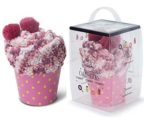 JARSEEN 2 Coffret Cadeau Noel Chaussettes Femme Super Confortables Chaud Douces Mignon Noël (2 Rose, EU 36-42)