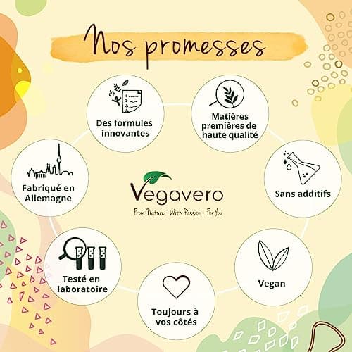 Silicium Organique Vegavero® | 100% BIO & NATUREL - Extrait de Bambou | Sans Additifs | 120 gélules de 150 mg | VEGAN