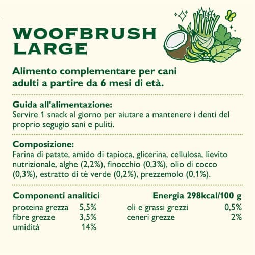 Lily's Kitchen - Batonnets à Macher WOOFBRUSH Grand Chien