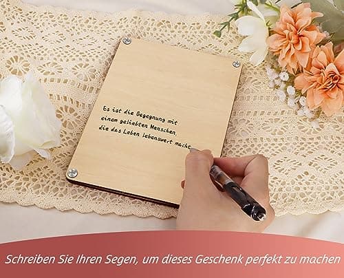WenmthG Cadeau d'argent de mariage - Premier million - Cadeaux de mariage pour couple de mariés - Cadeaux en argent avec emballage - Décoration de mariage - Cadeaux pour femmes et hommes - Livre d'or