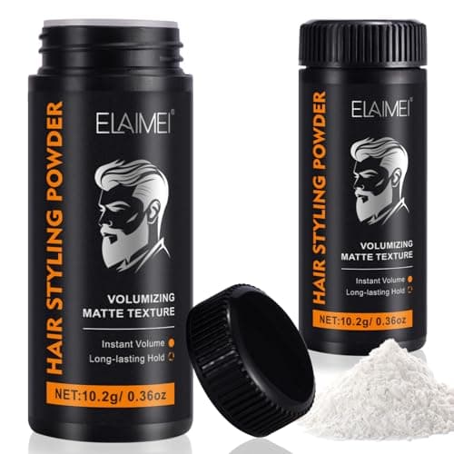 Poudre Pour Cheveux, Poudre Coiffante Texturisante, Poudre Coiffante De Luxe, Mat Naturel, Ajoute De La Texture Et Du Volume Aux Cheveux, Texture Volumisante 10G