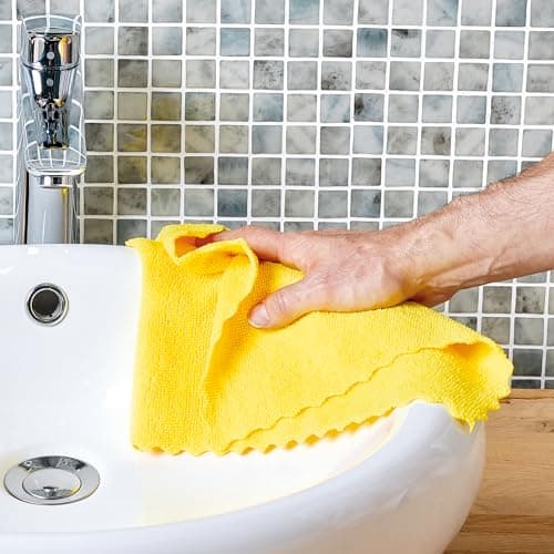 Spontex Microfibre Collection | Microfibres Multi-usages | 8 Chiffons de Nettoyage en Microfibre