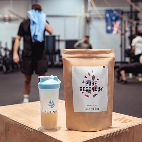 Nutripure | Pure Recovery | Complément Alimentaire Musculation tout-en-1 | Optimise la Récupération | Protéine Whey Isolate, BCAA, Collagène, Zinc, Magnesium | 775 gr | Goût Chocolat | Made in France