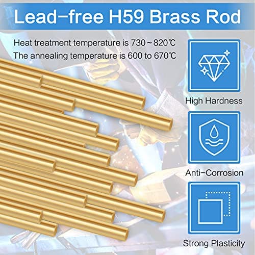 Tige en Laiton 30 Pcs Barre de Tige Ronde en Laiton Barre de Tige Matériel Travail en Laiton Pour les Opérations d'Usinage à Grande Vitesse et Pièces Complexes