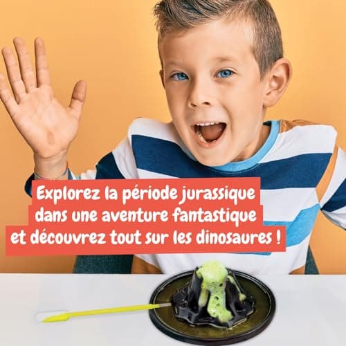 Science4you Explorateur de Jurassic World - Jeu Dinosaure + Kit Science, Jouet de Dinosaure avec 24+ Expériences pour Enfants, Cadeau pour Garçon et Fille 4 5 6+ Ans