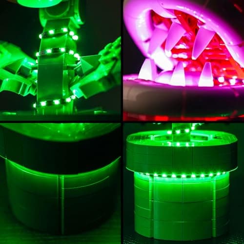 Kit d'éclairage LED pour Lego 71426, Plane piranha, (pas de Lego), kit d'éclairage décoratif pour Lego Piranha, jouet créatif, à partir de 15 ans