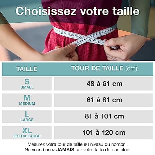 Ceinture lombaire, la seule ceinture certifiée par la UK National Back Pain Association, soulagement des lombaires inférieurs (S)