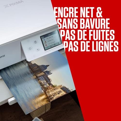 Canon Pack Encre & Papier - PG-540/CL-541 Cartouches d'encre Authentiques pour imprimante - 2 Packs (1x Noir, 1x Couleur) & Papier Photo 4x6 (50 x Feuilles) - Compatible avec l'imprimante PIXMA