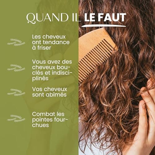 Senso Naturale Shampoing Solide Régénérant Anti-Frisottis pour Cheveux Bouclés avec Spiruline, Fenugrec, Argile Verte, Naturel, Bio, Vegan et Écologique, pH 4,5-5,5