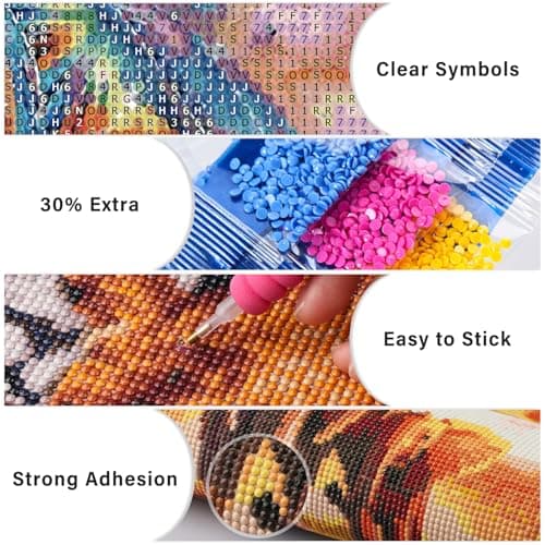 AIRDEA Tortue de mer Diamond Painting Adulte, 5D DIY Aquarelle Peinture Diamant Activité Manuelle Adulte, Diamant Painting pour Décoration Murale Maison 40x30 cm