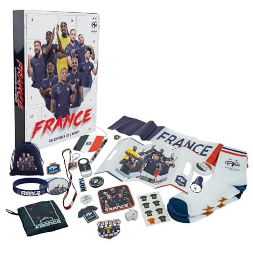 Cinereplicas FFF - Calendrier de l'Avent Équipe de France de Football - Licence officielle