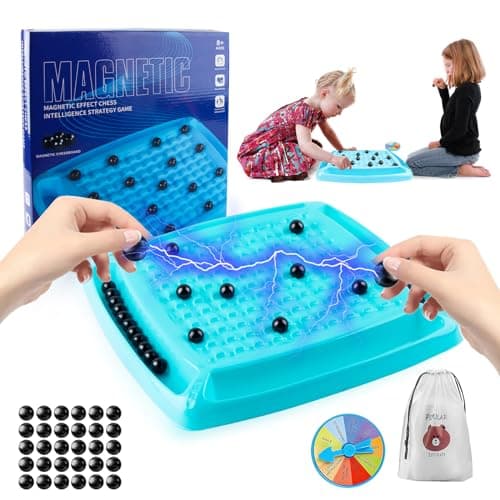 Darryy Echec Mmagnetique, Jeu Echec Magnetique Contient 30 Pièces, Échiquier Magnétique, Magnetic Jeu, Jeux Parents-Enfants, Jeux familiaux, Jeux de Société