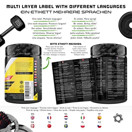 L-Citrulline 360 gélules - Extra fortement dosé avec 1100 mg par gélule - 6600 mg par portion - L-Citrulline DL-Malate 2:1 issue de la fermentation végétale - Sans additif indésirable