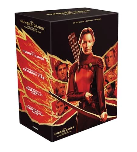 Hunger Games Collection Steelbook [Blu-Ray] [BLURAY, numérique, 4K Ultra HD]