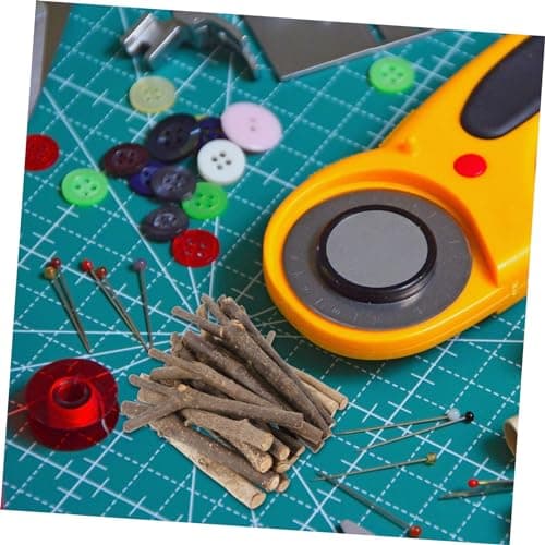 VILLCASE 20 Pièces Pièces De Bois Flotté Bâtons De Bois Accessoires De Bricolage Bâtons De Brindilles Bâtons De Bûches De Bois Bricolage Artisanat Matériel Bâtons De Bois Naturel De