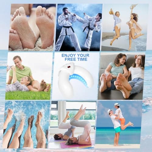 ACWOO Appareil Traitement Laser Mycose Ongles, Portable Dispositif des Champignons des Ongles, Dispositif de Traitement Laser pour Mycose Ongles des Pieds Nettoyage et Réparation Ongles Traitement