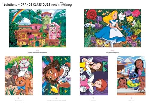 Coloriages mystères Disney - Les Grands classiques Tome 11