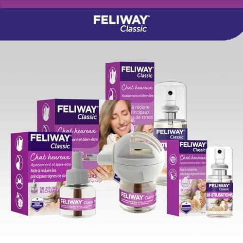 FELIWAY Classic – Anti-stress pour Chat – Spray 60 ml