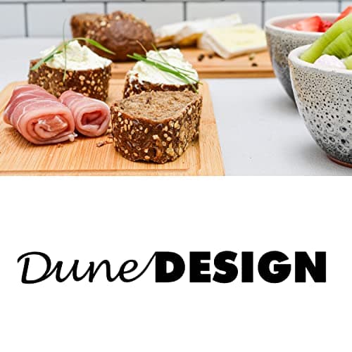 DuneDesign Lot de 6 : Petite Planche a Decouper - 22x15 Planche Aperitif Bois - Planche Petit Dejeuner Petite Planche de Bois - Planche a Charcuterie Apero - Planche à Découper Bambou Planche Bois