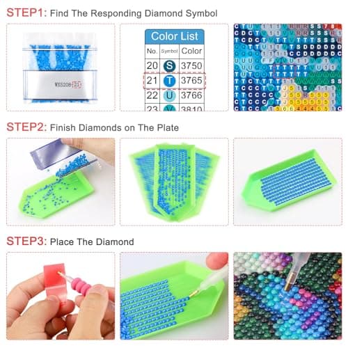 AIRDEA Vitrail Rose Papillon Peinture Diamant, 5D DIY Broderie Diamant Painting Kit Complet, Artisanat Strass Point de Croix Painting pour Adultes debutant, Murale Décoration 30x40cm