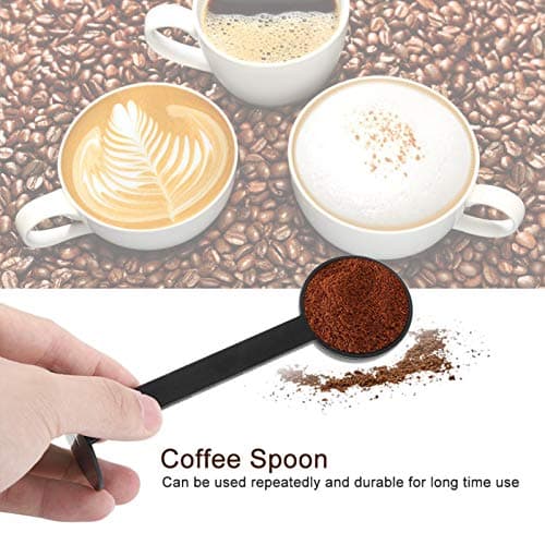 Cuillère à mesurer en plastique 2 en 1 Tamperscuillère à expresso pour cafécuisine Tampers