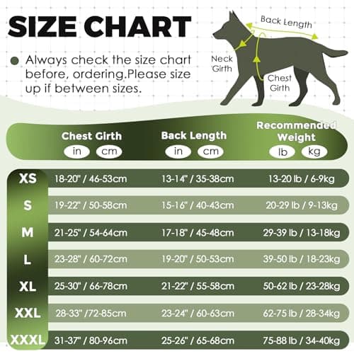 Dotoner Manteau pour Chien à Quatre Pattes Vestes pour Chien Polaire Coupe-Vent Pull Vêtements Chien Manteaux d'hiver pour Chiens de Petite,Taille pour l'intérieur et l'extérieur
