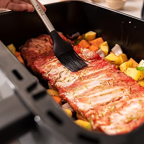 Cecotec Air Fryer Cecofry Dual 9000. Friteuse à Air sans Huile, 9L, 2850W, 6 Modes, Technologie PerfectCook, Design Compact et Panneau Tactile Multifonction