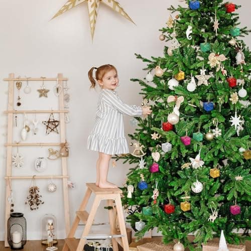 Mini Boite Cadeau Noel, Ornement Sapin de Noel, Mini Décoration de Noël, Décoration Noel Cadeau, Décoration Intérieure et Extérieure de Noël (24)