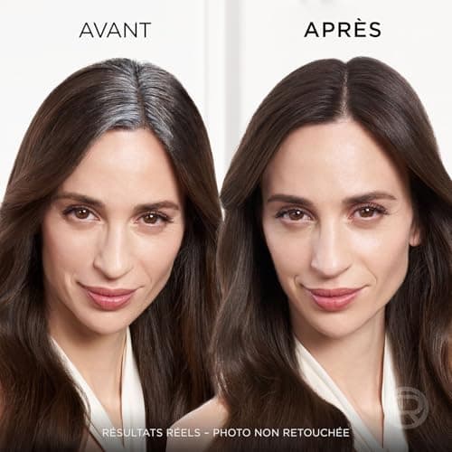 L’ORÉAL PARIS - Spray Instantané Correcteur de Racines & Cheveux Blancs - Hommes & Femmes - Magic Retouch - Châtain Foncé - 75ml