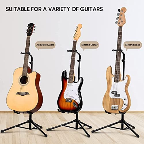 CAHAYA Support universel pour guitare acoustique avec support de manche pour guitare acoustique, électrique, classique et basse 2Pack CY0287