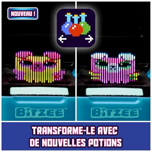 Bitzee Magicals - Mon Animal Interactif Bitzee - Animal Digital 3D Que Vous Pouvez Vraiment Toucher - Boîtier Electronique 20 Animaux Interactifs - Sons Réactions Et Jeux - Jeu pour Enfant 5 et +