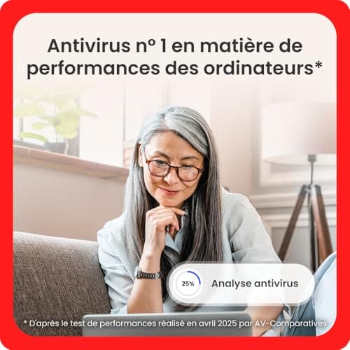 McAfee Total Protection 5 appareils 2025 | 15 mois |VPN sécurisé, logiciel de sécurité avec antivirus, gestionnaire de mots de passe et surveillance de l'identité | Téléchargement
